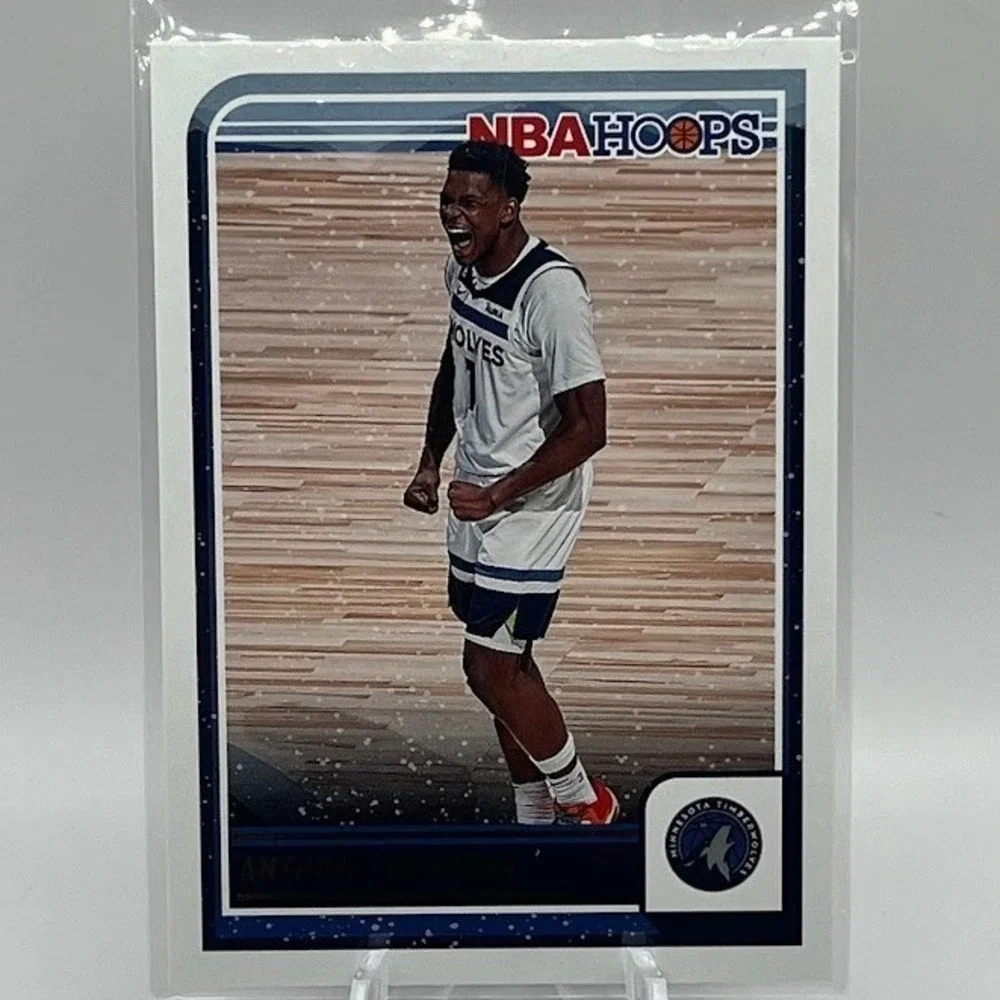 Anthony Edwards 2023 Panini NBA Hoops 189 NBA Minnesota Timberwolves